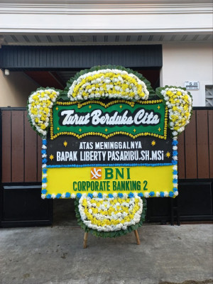 Papan Bunga Duka di Kemtuk