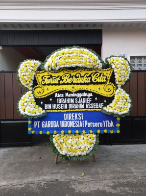 Papan Bunga Duka di Kemtuk