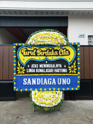 Papan Bunga Duka di Kemtuk